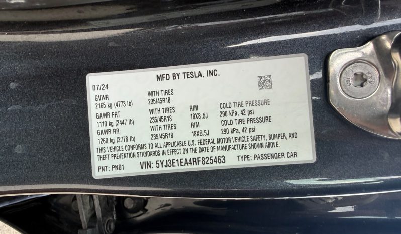 
								TESLA MODEL 3 full									