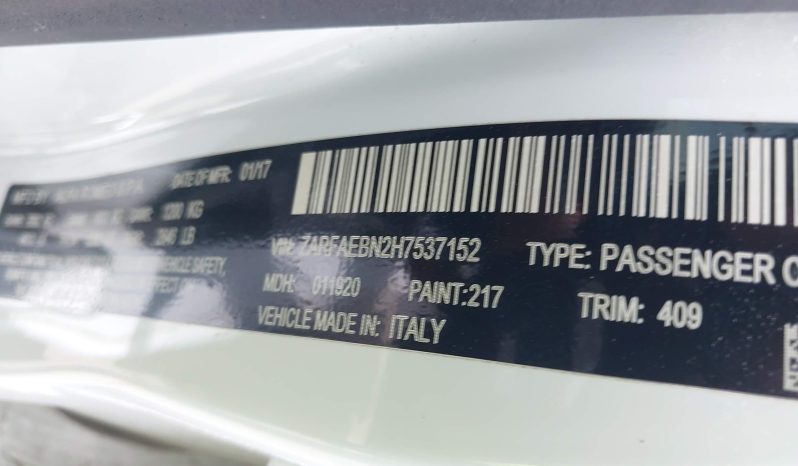 
								Alfa Romeo Giulia full									