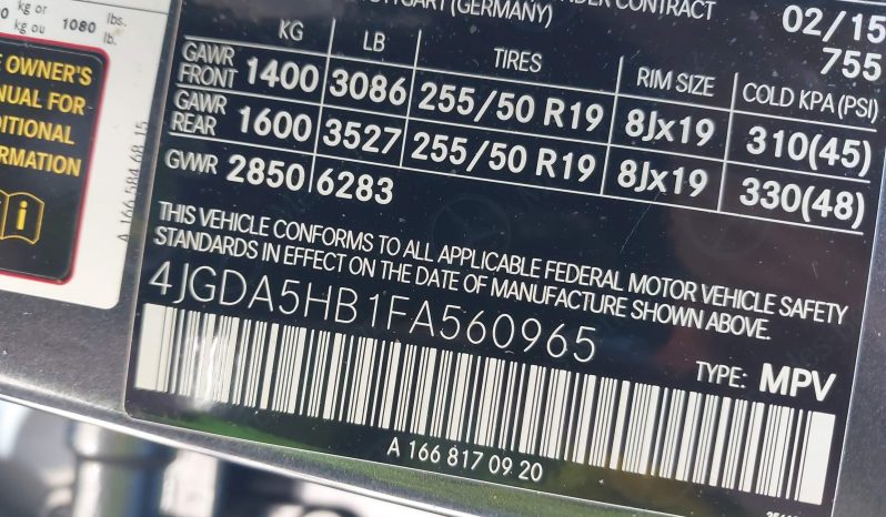 
								Mercedes-Benz ML 350 full									