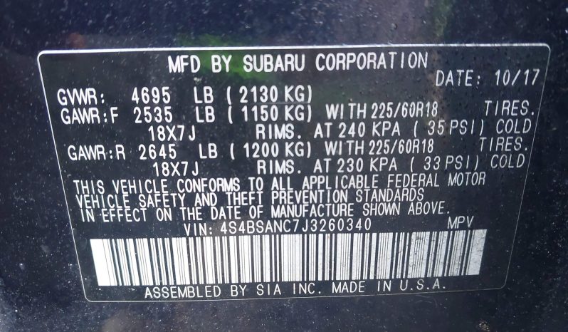 
								Subaru Outback full									