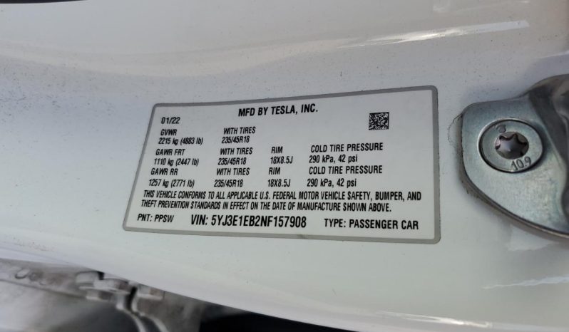 
								TESLA MODEL 3 full									