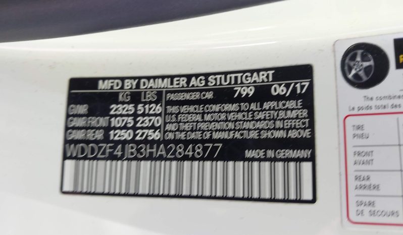 
								2017 Mercedes-Benz E-Class full									