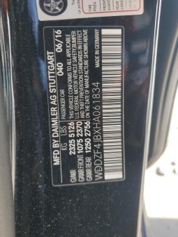 
										2017 Mercedes-Benz E-Class full									