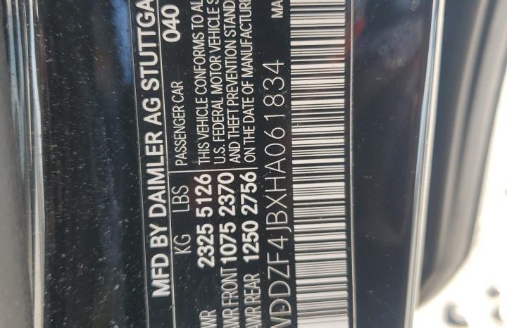 
								2017 Mercedes-Benz E-Class full									