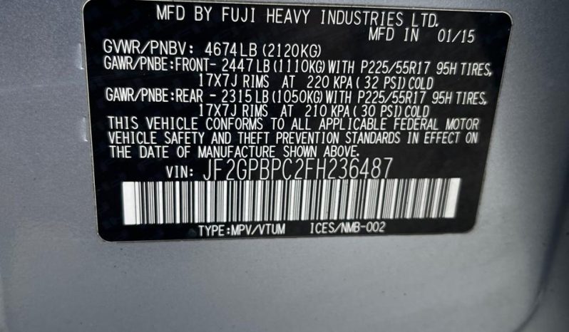 
								SUBARU CROSSTREK full									