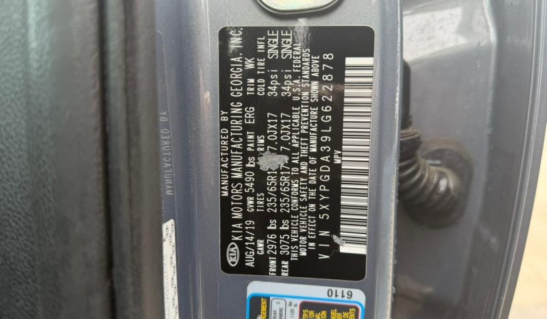 
								2020 Kia Sorento full									