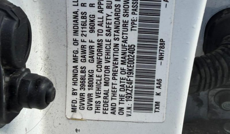 
								2019 Honda Insight full									