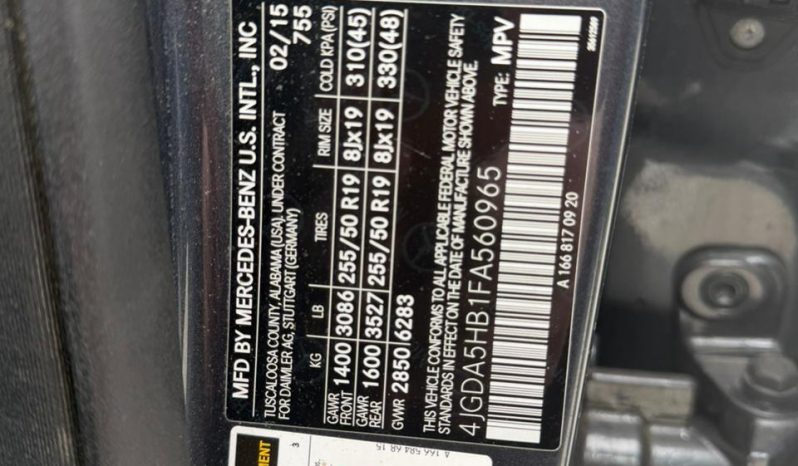 
								Mercedes-Benz ML 350 full									