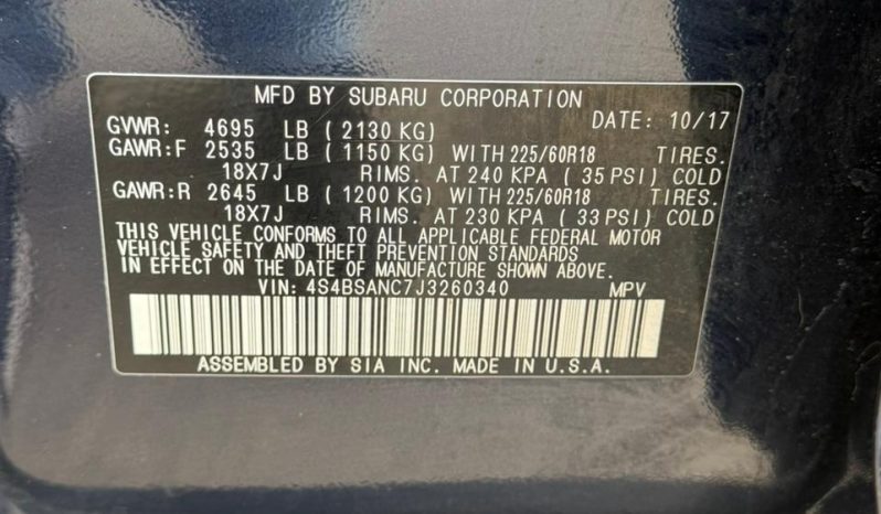 
								Subaru Outback full									