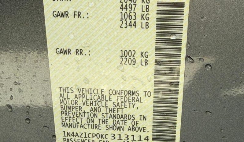 
								2019 Nissan Leaf full									