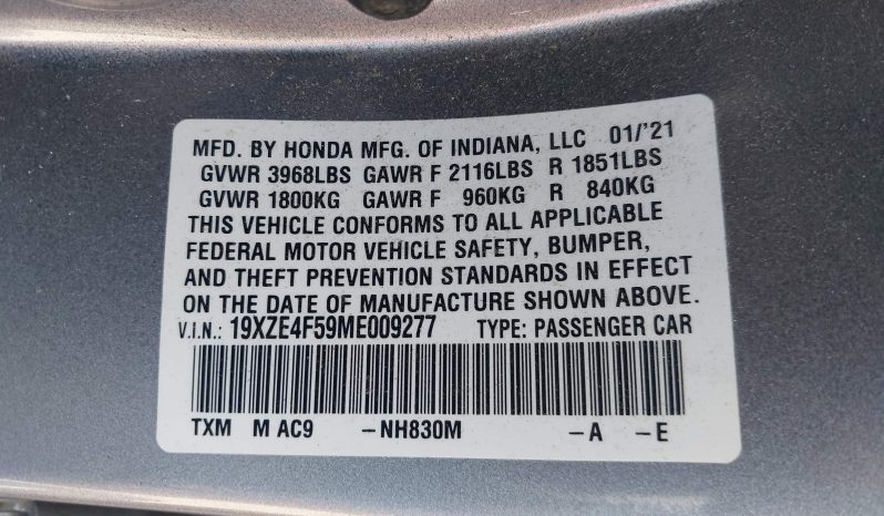 
								2021 Honda Insight full									