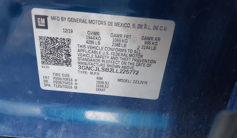 
								2020 Chevrolet Trax full									