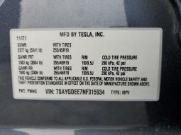 
										Tesla MODEL Y full									