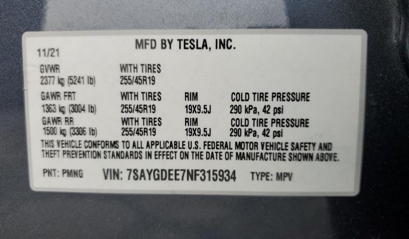 
								Tesla MODEL Y full									