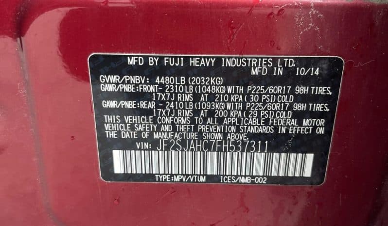 
								SUBARU FORESTER full									