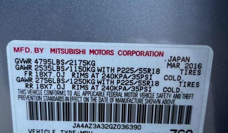 
								MITSUBISHI OUTLANDER full									