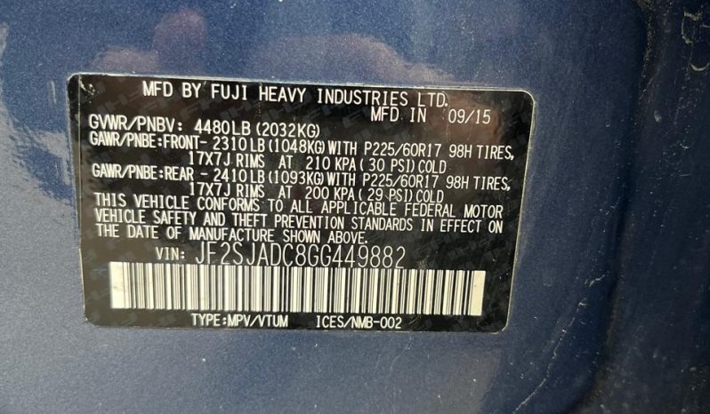 
								SUBARU FORESTER full									