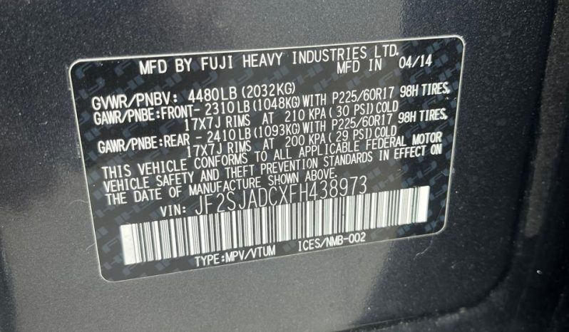 
								SUBARU FORESTER full									