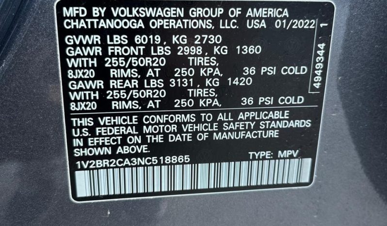 
								VOLKSWAGEN ATLAS full									