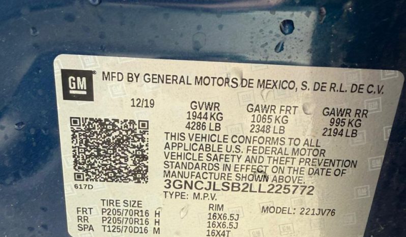 
								2020 Chevrolet Trax full									