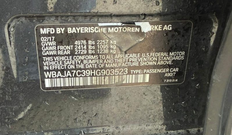 
								2017 BMW 530 XI full									