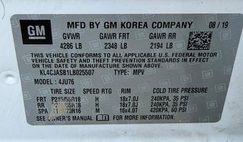 
								2020 Buick Encore full									