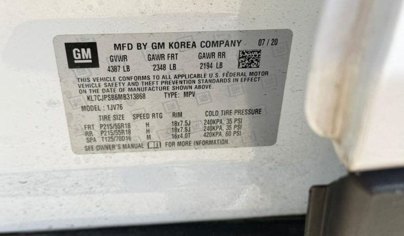 
								2021 Chevrolet Trax full									