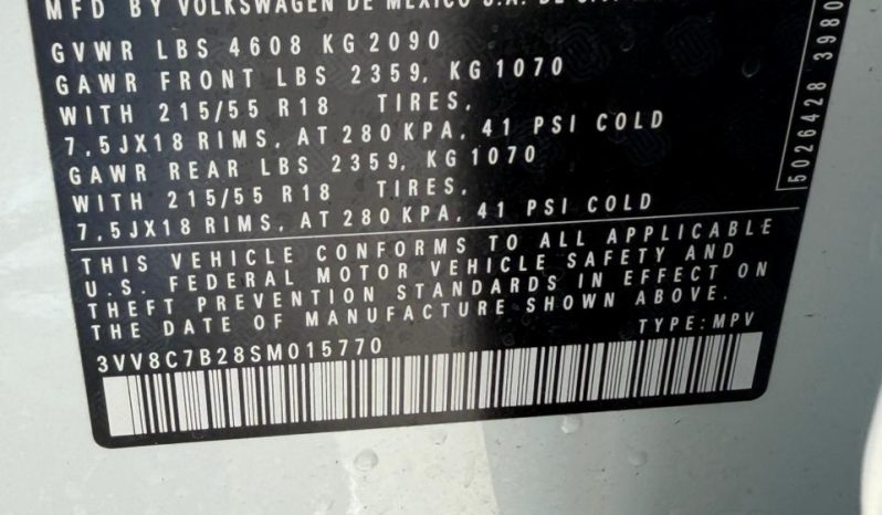
								VOLKSWAGEN TAOS full									