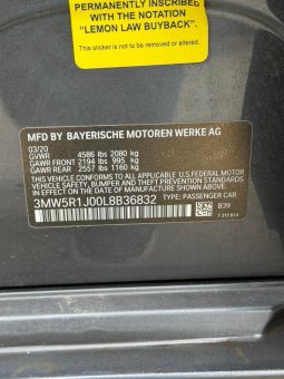 
										2020 BMW 330I full									