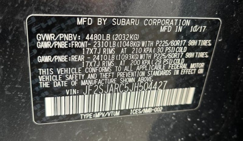 
								SUBARU FORESTER full									