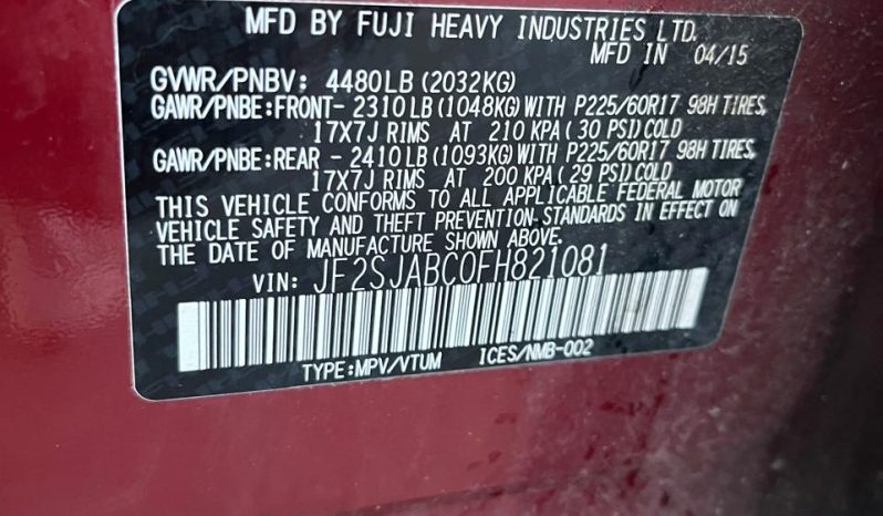 
								SUBARU FORESTER full									