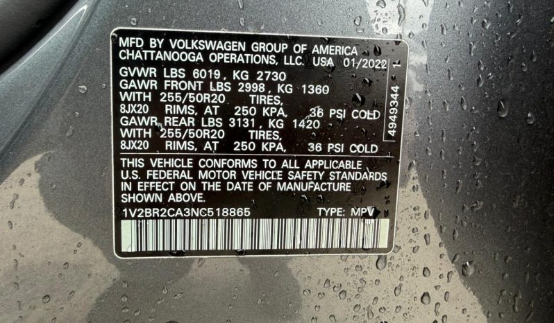 
								Volkswagen Atlas full									