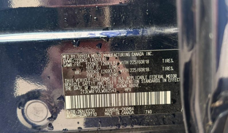 
								2020 Toyota RAV4 full									