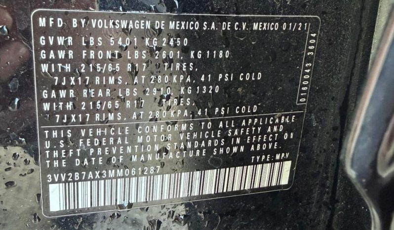 
								2021 Volkswagen Tiguan full									