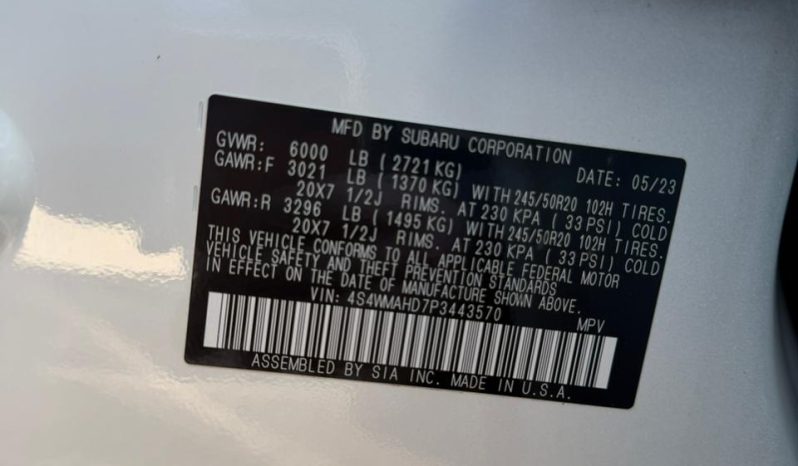 
								2023 Subaru Ascent full									