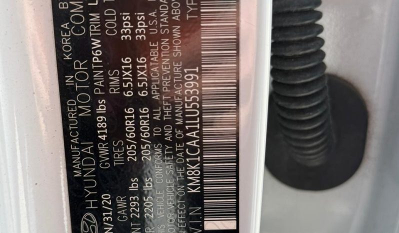 
								2020 Hyundai Kona full									