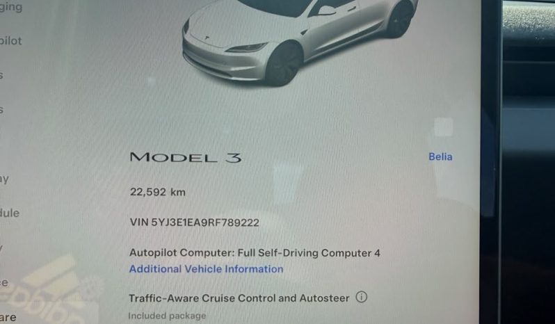 
								Tesla MODEL 3 full									