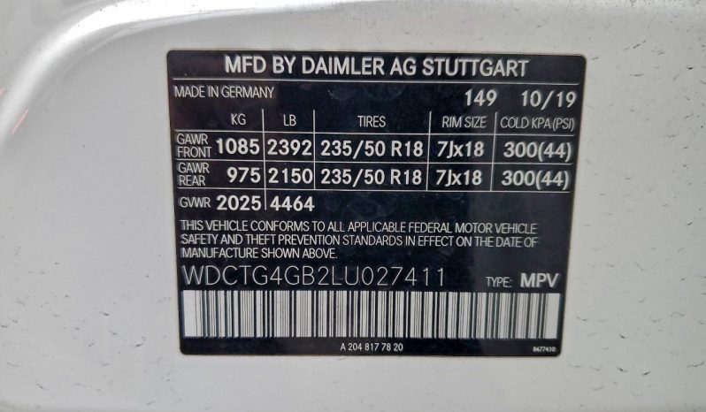 
								2020 Mercedes-Benz GLA-Class, 250 4Matic full									