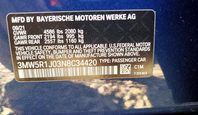 
								2022 Bmw Motorrad 330I full									