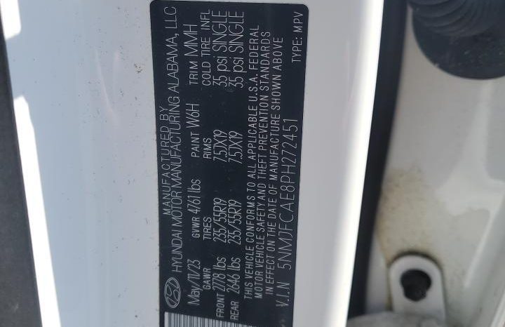 
								2023 Hyundai Tucson full									