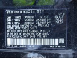 
										2019 Honda HR-V full									