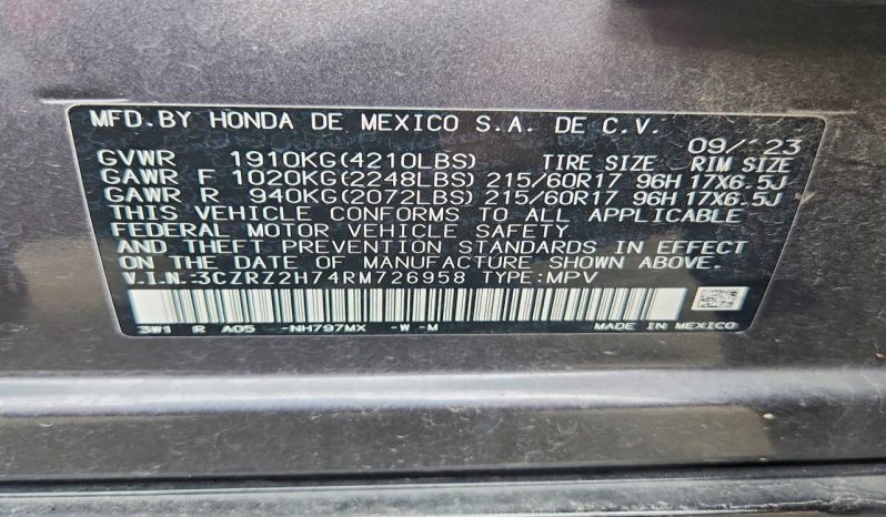 
								Honda HR-V full									