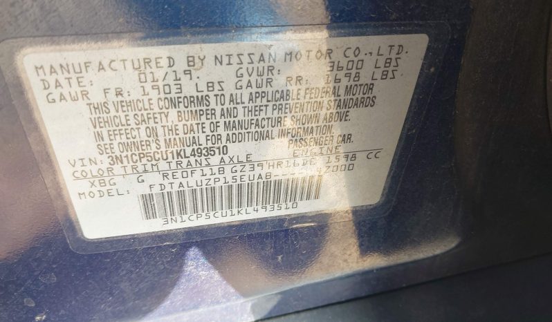 
								2019 Nissan Kicks full									