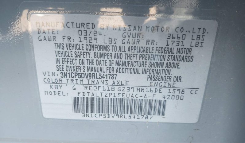 
								2024 Nissan Kicks full									