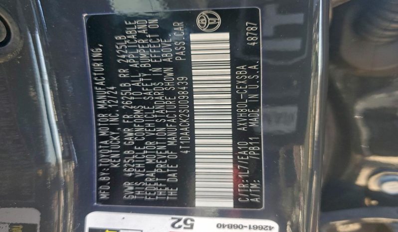 
								2025 Toyota Camry full									