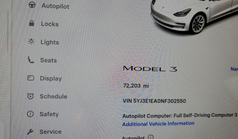 
								2022 Tesla MODEL 3 full									