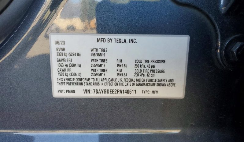 
								2023 Tesla MODEL Y full									