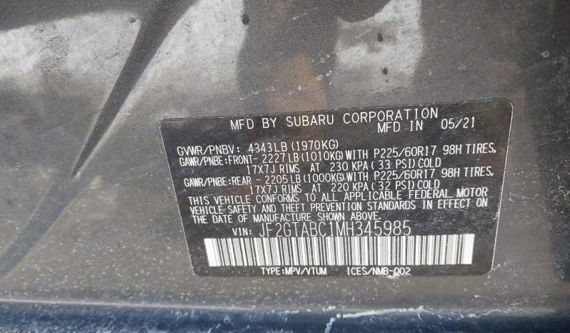 
								Subaru Crosstrek full									