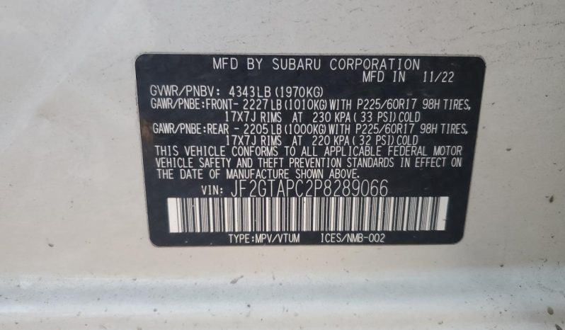 
								2023 Subaru Crosstrek full									