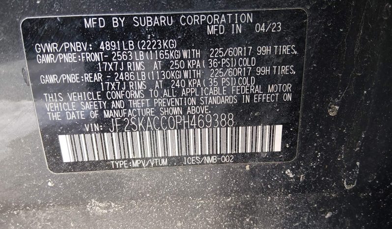 
								2023 Subaru Forester full									